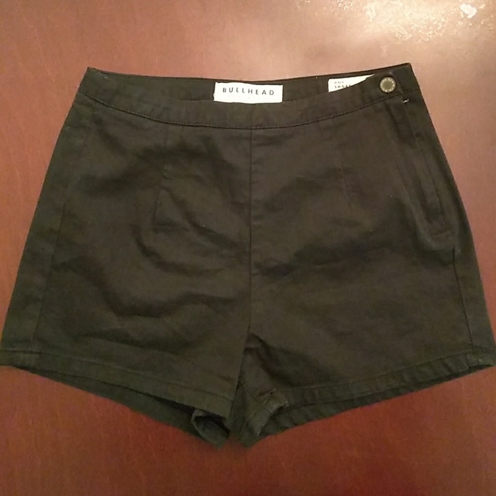 High waisted shorts